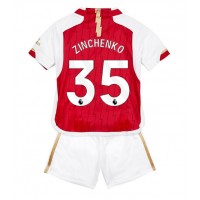 Maglie da calcio Arsenal Oleksandr Zinchenko #35 Prima Maglia Bambino 2023-24 Manica Corta (+ Pantaloni corti)
